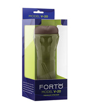 Load image into Gallery viewer, Forto V-20 Ultra-Realistic Hard-Side Stroker - Dark Edition
