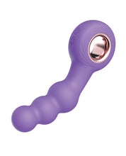 Load image into Gallery viewer, Luv Inc. Beaded Ring Vibrator - Purple
