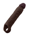 FLEXISKIN 7.8" Mahogany Realistic Silicone Sheath Model F