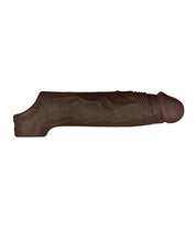 Load image into Gallery viewer, FLEXISKIN 7.8&quot; Mahogany Realistic Silicone Sheath - Model F
