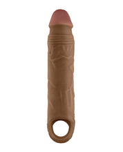 Indlæs billede i gallerifremviser, Model F Flexskin Liquid Silicone 7.8&quot; Realistic Sheath - Oak
