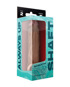 FLEXISKIN Model F 8.8" Realistic Silicone Sheath - Pine