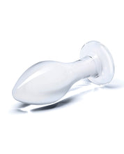 Carregue a imagem no visualizador da Galeria, Glas 4&quot; Classic Butt Plug - Transparente
