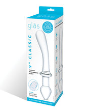 Carregue a imagem no visualizador da Galeria, 9&quot; Clear Glass Curved Dual-Ended Dildo for Versatile Pleasure
