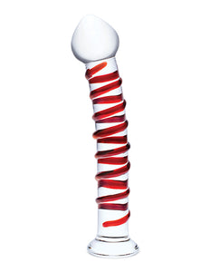 Crimson 10" Twisted Pleasure Dildo