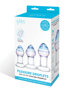 Kit de Treinamento Anal Glas Pleasure Droplets