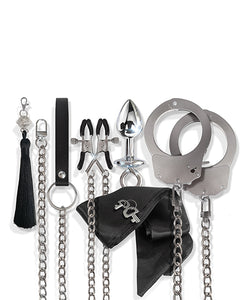 Conjunto de Bondage Fantasia Nixie de 8 Peças