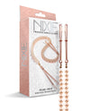 Rose Gold Nixie Pearl Drop Tweezer Nipple Clamps