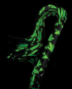 Glow-in-the-Dark Cannabis Flogger for Sensory Play