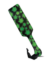 Load image into Gallery viewer, Glow-in-the-Dark Cannabis Paddle - Stoner Vibes Edition
