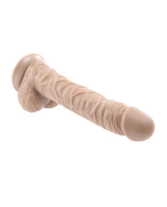 Dildo Poseável True Feel 10" Flexskin - Claro com Textura Realista