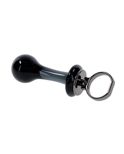 Gender X Blow Pop Glas Analplug - Schwarz