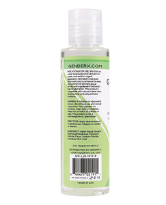 Lubrifiant aromatisé Gender X - 2 oz pour une journée spa