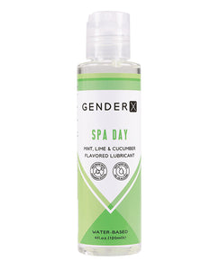 Lubrifiant aromatisé Gender X - 2 oz pour une journée spa