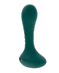 Plug in silicone vibrante Gender X Goes Anywhere - Verde acqua