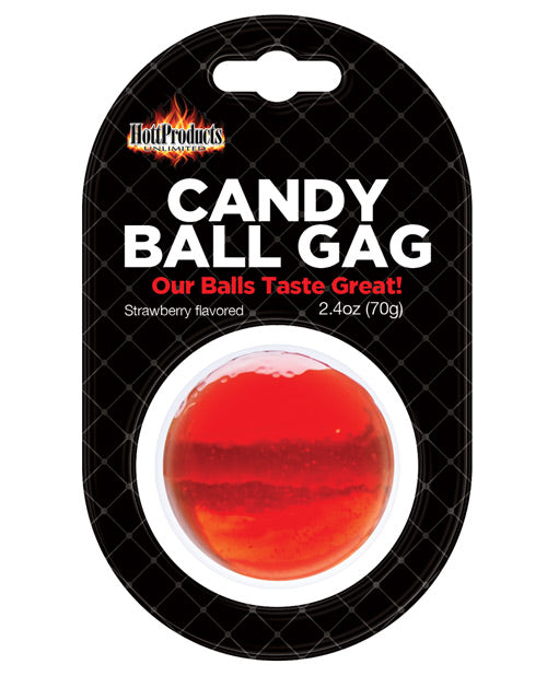 Strawberry Flavored Candy Ball Gag