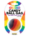 Strawberry Flavored Rainbow Candy Gag Ball