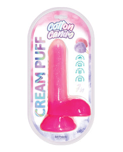 Candy Floss Delight 6" Silikone Dildo - Blush Pink