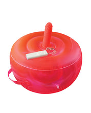 Load image into Gallery viewer, Vibrant Vibe Inflatable Bounce Cushion with Dual Action Dildo
