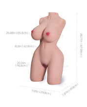 Carregue a imagem no visualizador da Galeria, Saffron Sensacional: A Boneca Torso Adulto Curvilínea Definitiva
