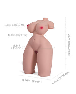 Mara Păpușă Sex Adult Torso Ultra-Realistă cu Funcții Îmbunătățite