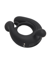 Load image into Gallery viewer, Kairos Vibrating Cock Ring W/ 3 Bullets - Black
