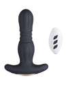 Plug anale Thrusting Agas con telecomando - Nero