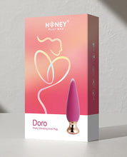 Cargue la imagen en el visor de la galería, Plug Anal Vibrador Doro Plus con Control Remoto - Rosa
