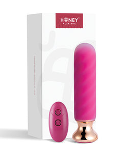 Rose Twister Controle Remoto Vibratório para Prazer Anal