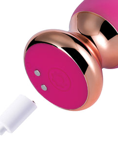 Rose Twister Controle Remoto Vibratório para Prazer Anal