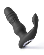 Carregue a imagem no visualizador da Galeria, Jaden empurrando massageador de próstata vibratório butt plug brinquedo sexual anal
