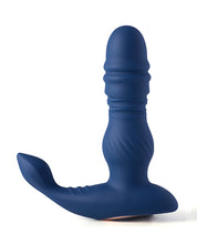 Carregue a imagem no visualizador da Galeria, Jaden empurrando massageador de próstata vibratório butt plug brinquedo sexual anal
