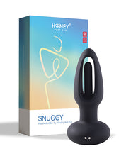 Load image into Gallery viewer, Snuggy Anal Plug Vibrator - Black
