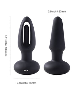 Vibromasseur Plug Anal Snuggy - Noir