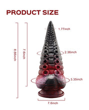 Load image into Gallery viewer, Vibrant Tentacle Suction Cup Pleasure Dildo - Colorful Design
