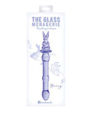 Load image into Gallery viewer, Charming Pink Rabbit Glass Dildo with Sensuous Design
