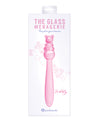 Dildo en verre Teddy Bear Delight - Rose