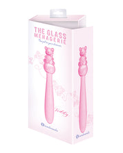 Load image into Gallery viewer, Teddy Bear Delight Glass Dildo - Pink
