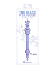 Carregue a imagem no visualizador da Galeria, Unicorn-Top Glass Dildo - Elegant Purple Design
