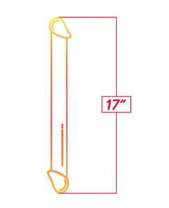 Gradient Dual-Dong i Blå/Violett Gelé TPR