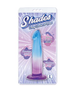 Gradient G-Spot Jelly Dong - Blue/Purple Delight