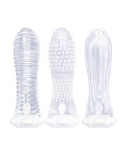 Load image into Gallery viewer, The 9&#39;s Vibrating Sextenders Sleeves - Pack Of 3
