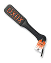 XOXO Orange Leather Slap Paddle Handmade Sensation Toy