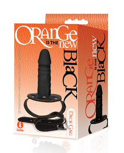 Silicone Gag Harness: The Ultimate Training Tool Orange