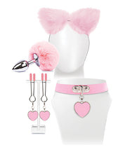 Ladda bilden i Galleri Viewer, Try-Curious Kitty Set - Rosa
