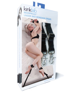 KinkLab Ultimate Bed Bondage Restraint Kit for Couples