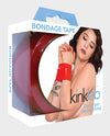 Kinklab Wiederverwendbares Selbstklebendes Bondage Tape Crimson 65 Fuß