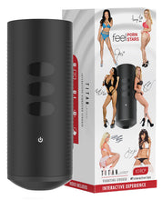 Carregue a imagem no visualizador da Galeria, Kiiroo Titan Interactive Touch-Sensitive Vibrating Stroker - Preto
