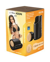 Afbeelding laden in Galerijviewer, Kiiroo Keon Victoria Juni Ultimate Pleasure Stroker Set
