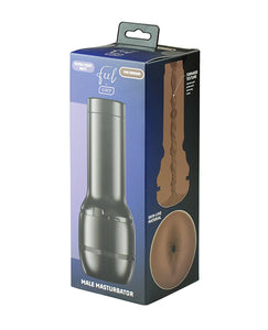 Kiiroo Feel Generic Ultra Tight Anal Stroker - Deep Brown